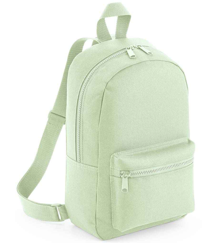 BagBase Mini Essential Fashion Backpack in Pistachio