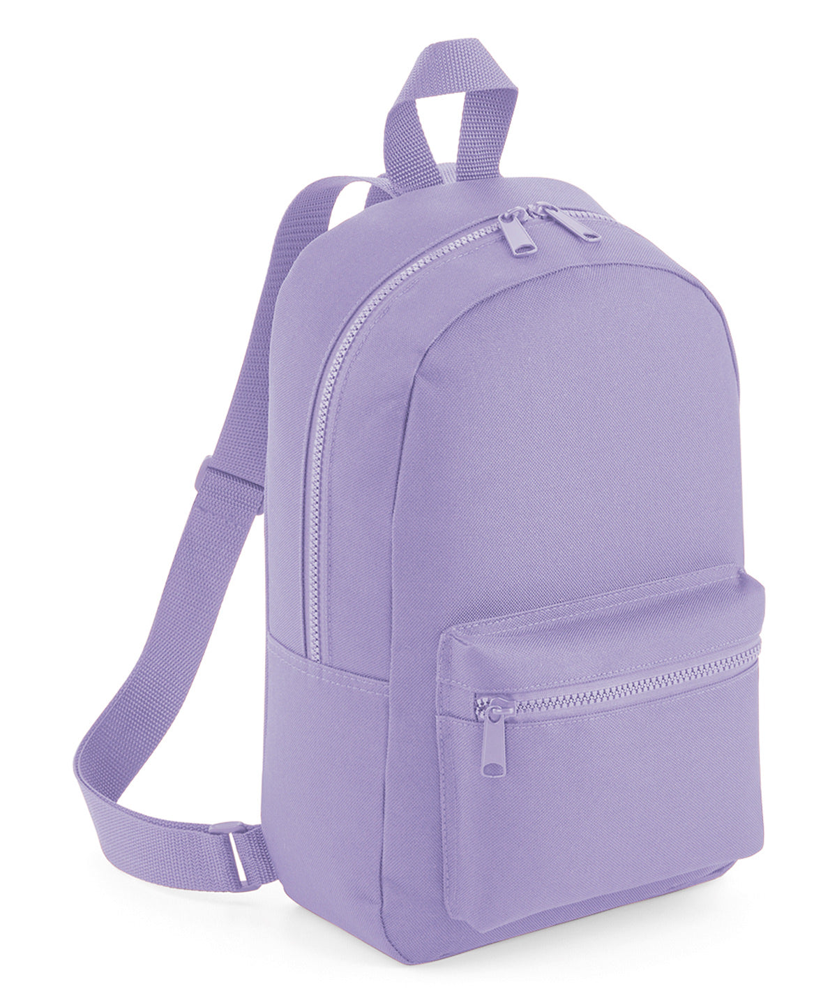 BagBase Mini essential fashion backpack Lavender