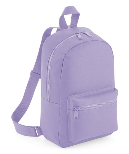 BagBase Mini essential fashion backpack Lavender