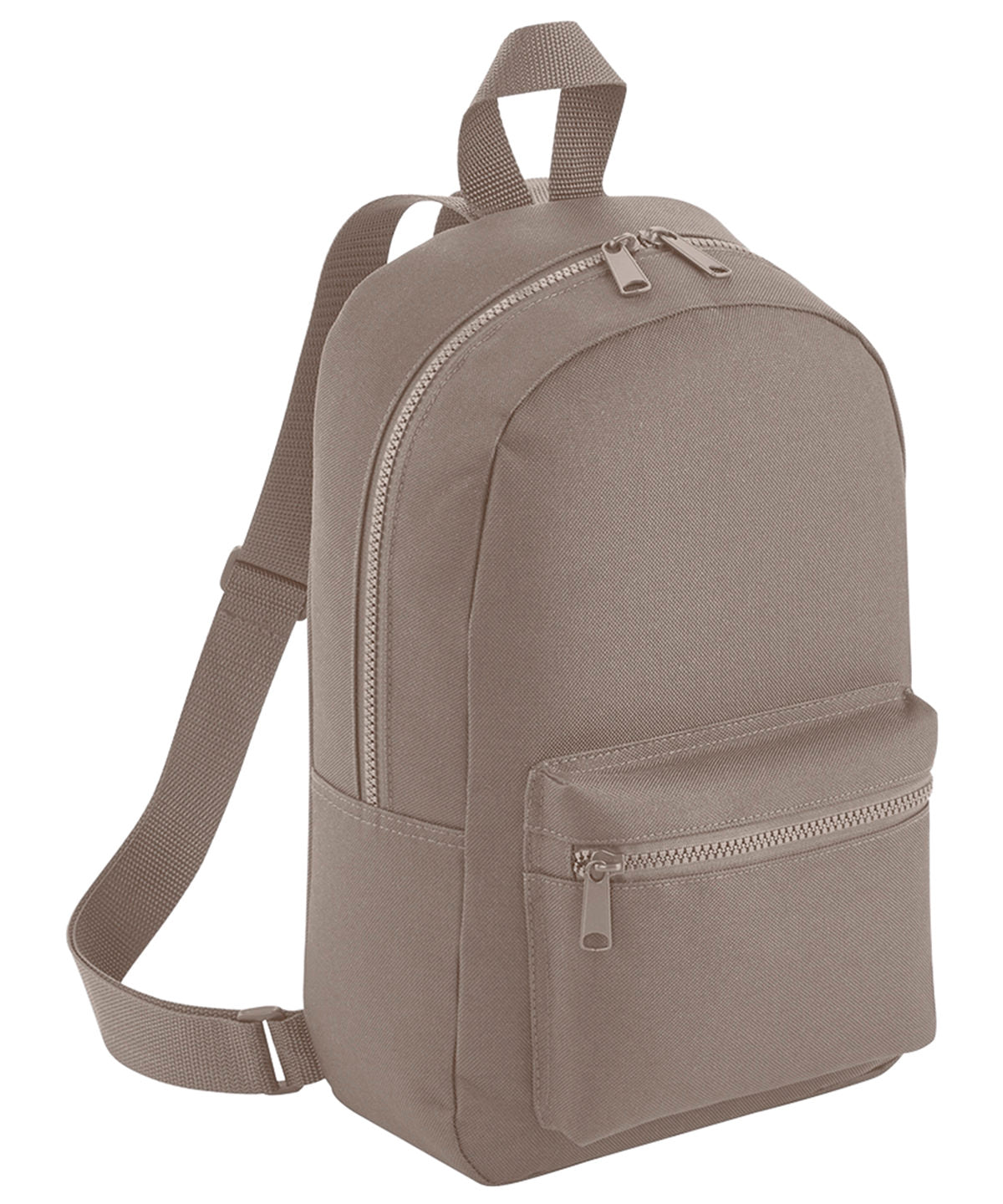 BagBase Mini essential fashion backpack Mushroom