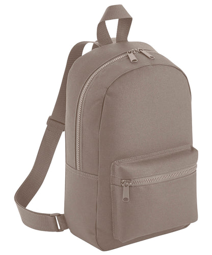 BagBase Mini essential fashion backpack Mushroom