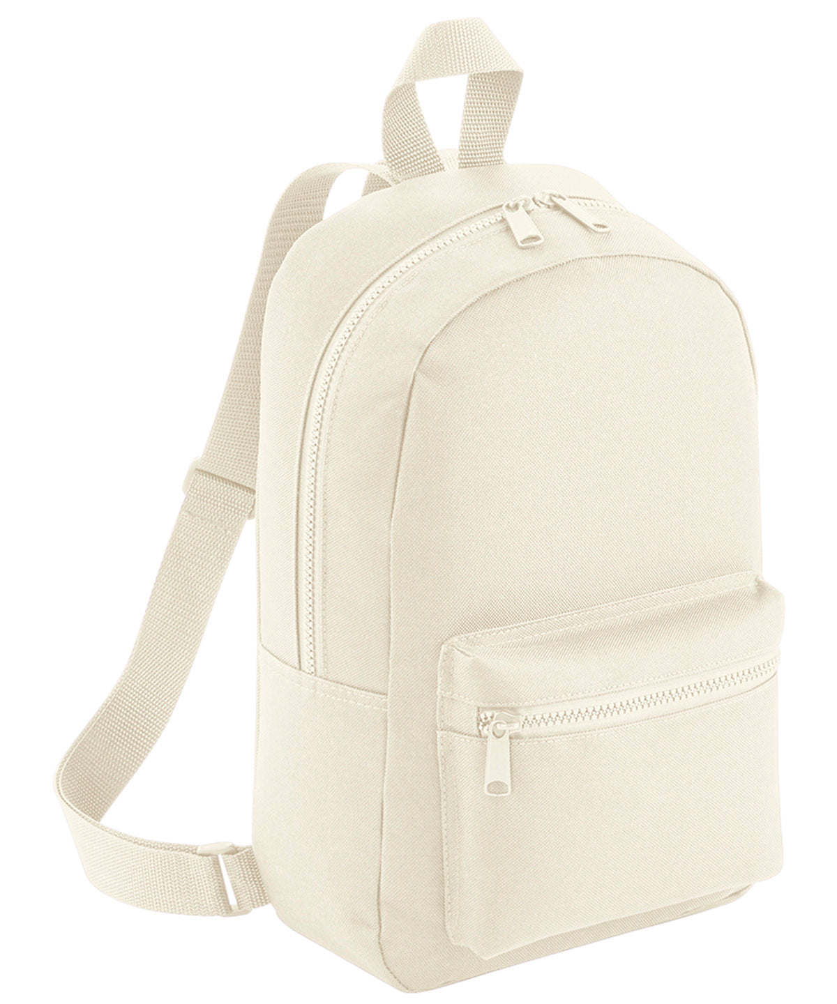 BagBase Mini essential fashion backpack Natural