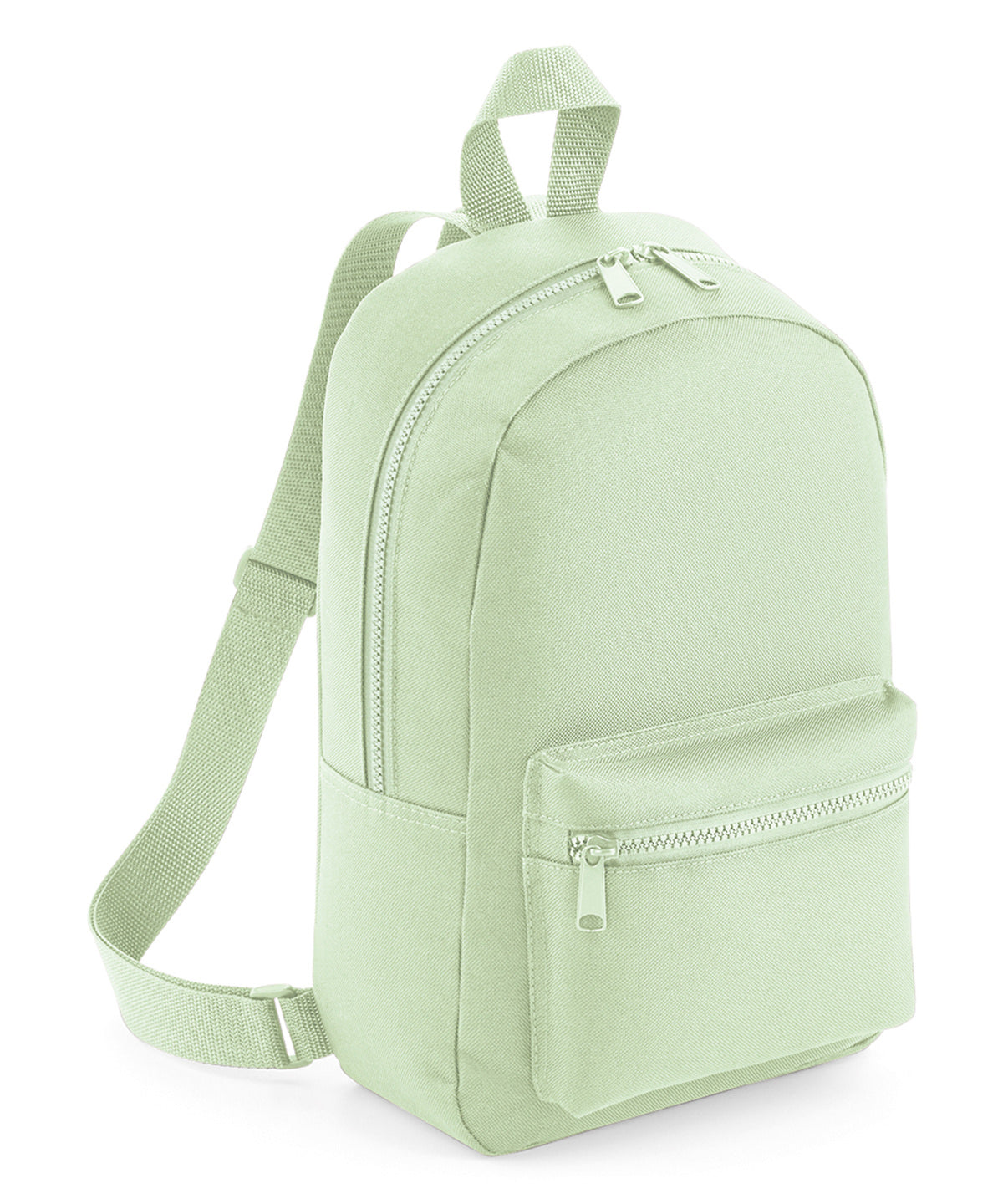 BagBase Mini essential fashion backpack Pistachio
