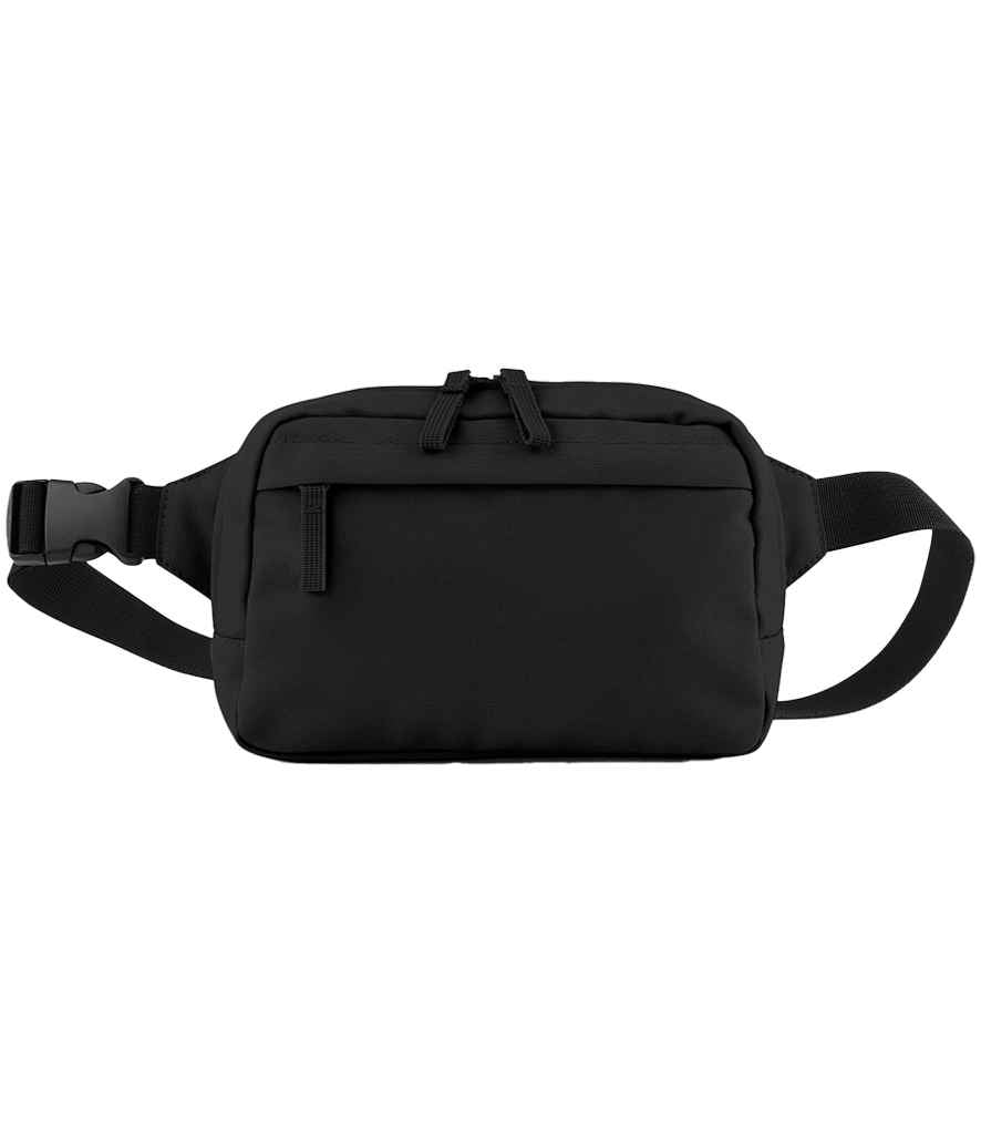 BagBase Premium Recycled Cross Body Bag in Black