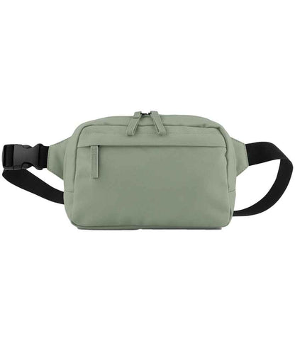 BagBase Premium Recycled Cross Body Bag in Dusty Green