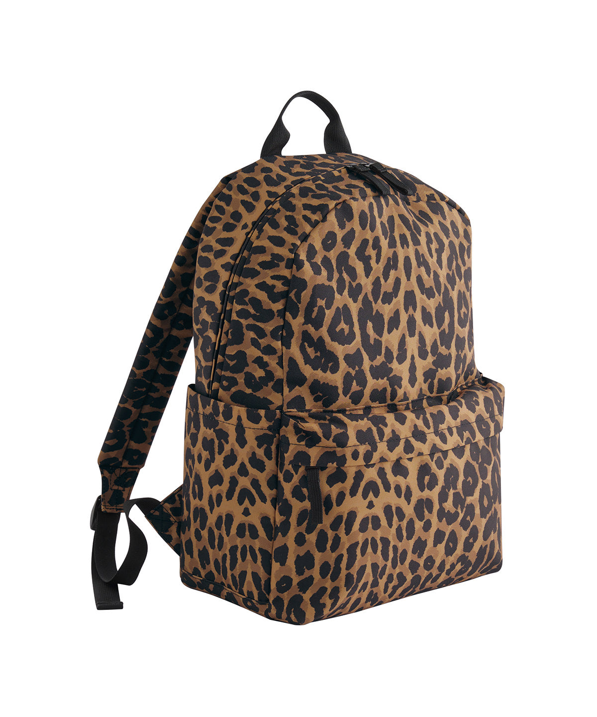 Leopard print backpack