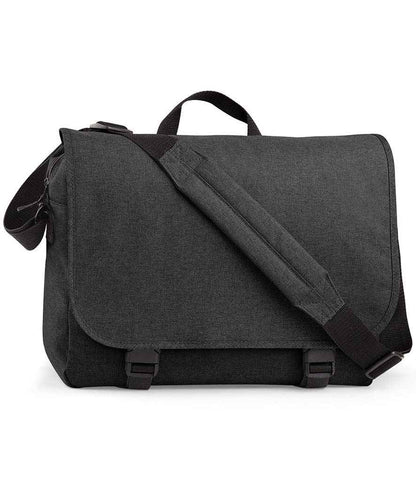 BagBase Two Tone Digital Messenger Bag in Anthracite