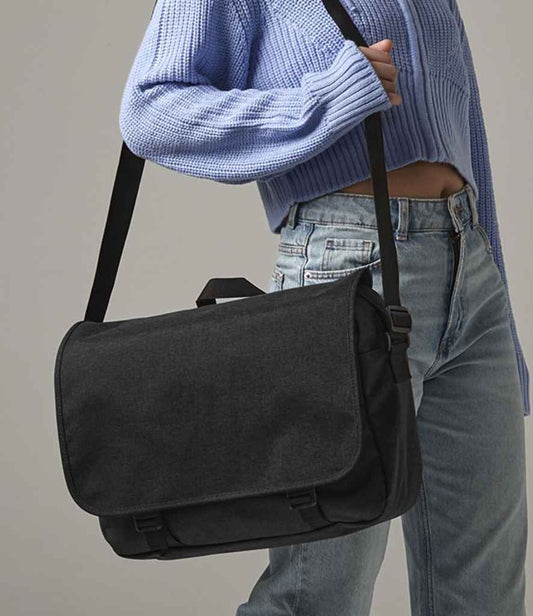 BagBase BagBase Two Tone Digital Messenger Bag
