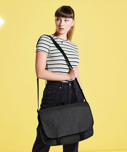 BagBase Two-tone digital messenger Anthracite