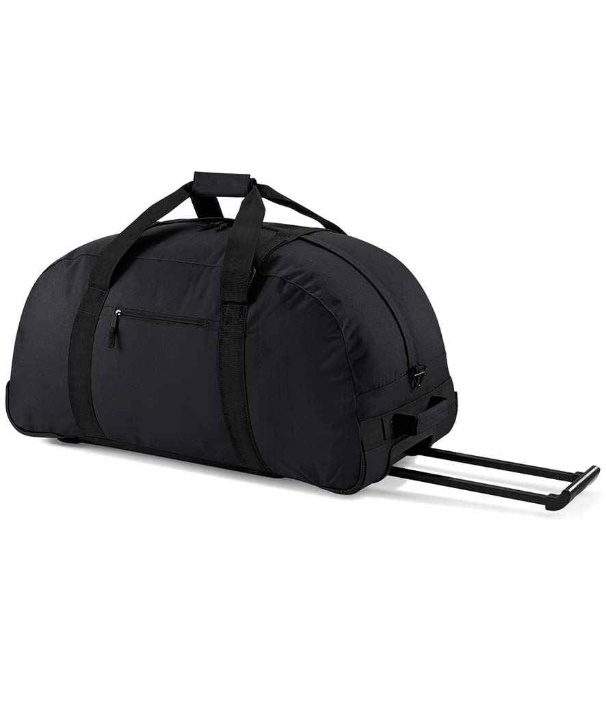 BagBase Classic Wheelie Holdall in Black