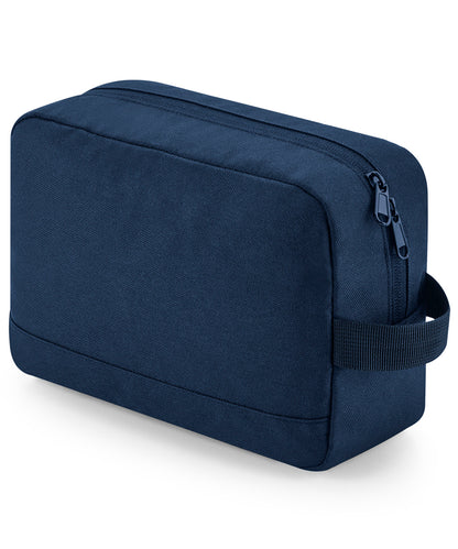 BagBase Recycled essentials wash bag Navy
