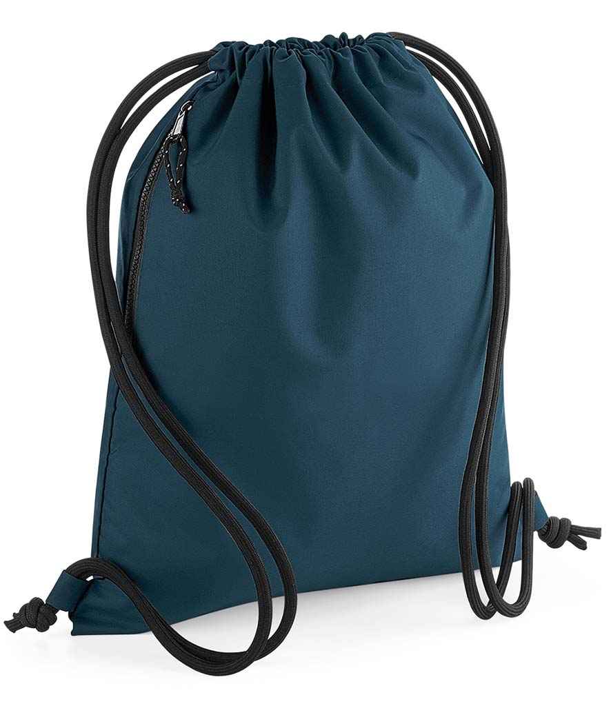 BagBase Recycled Gymsac in Petrol