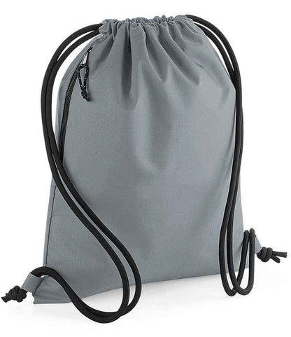 BagBase Recycled Gymsac in Pure Grey