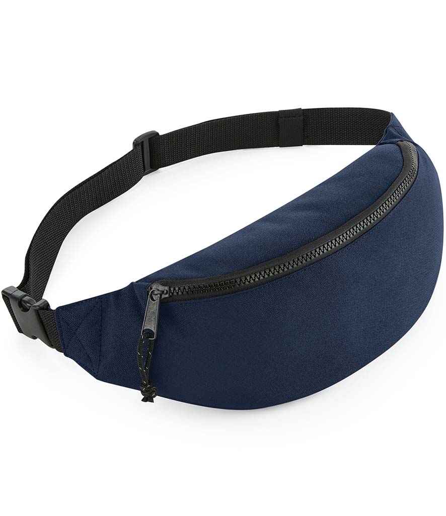 BagBase Recycled Belt Bag in Navy