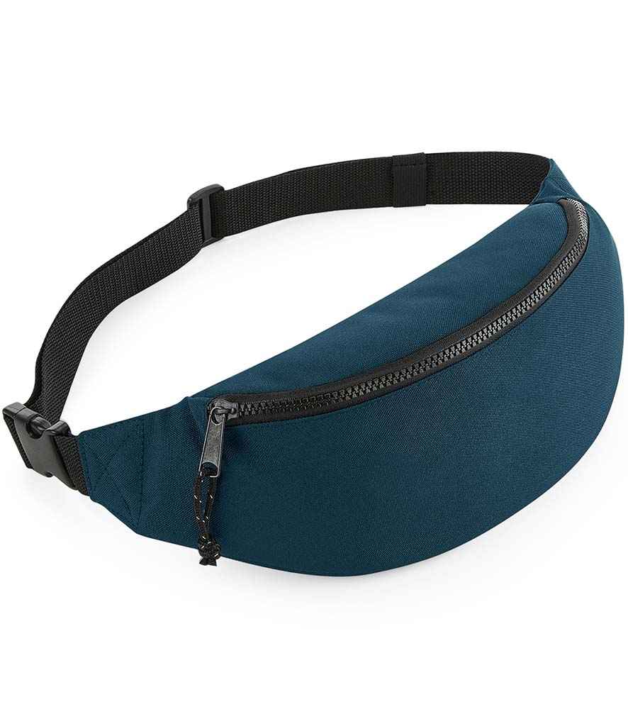BagBase Recycled Belt Bag in Petrol