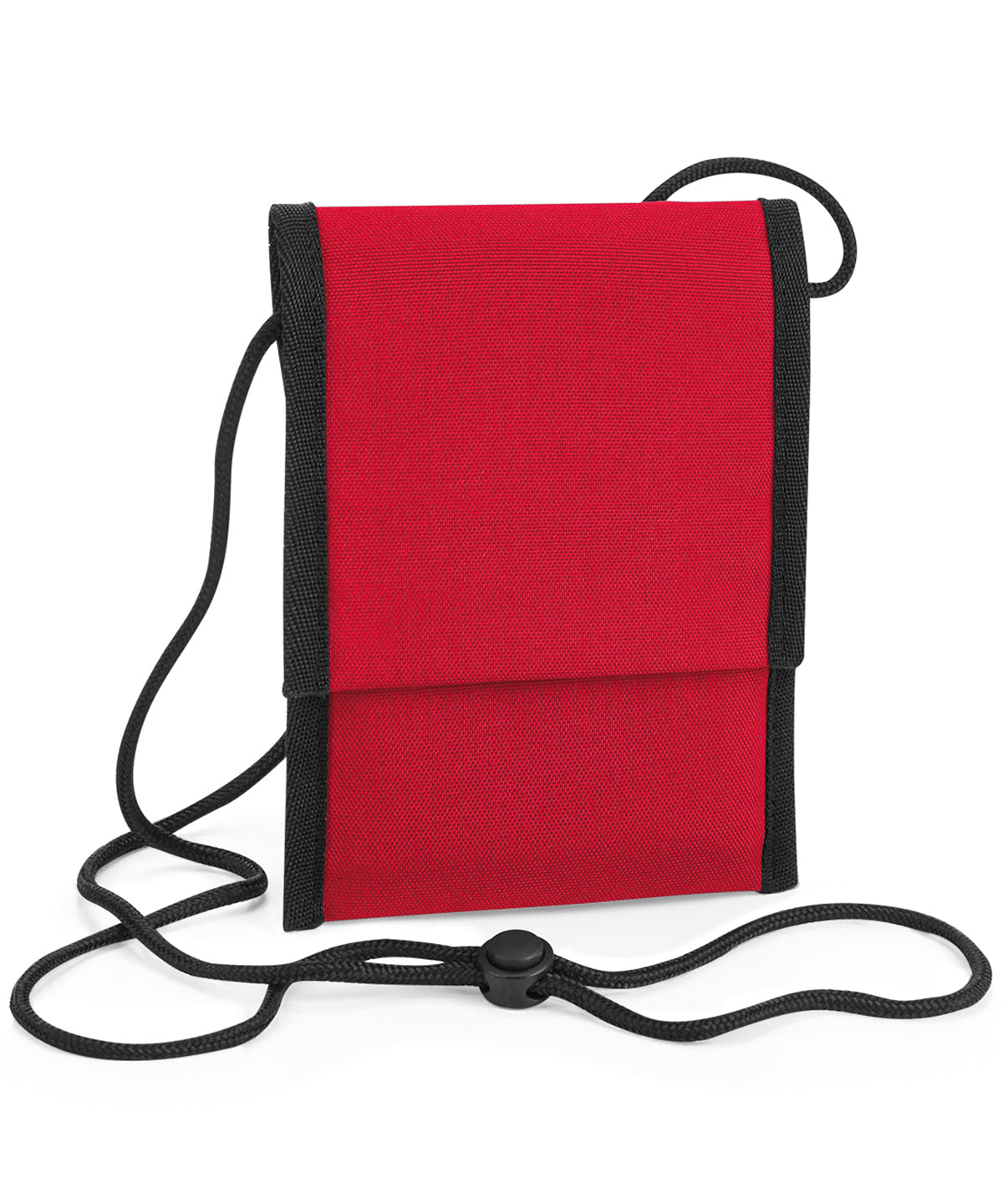 BagBase Recycled cross body pouch Classic Red
