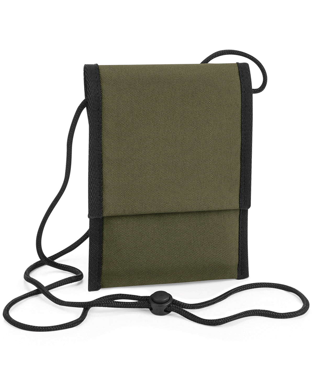 BagBase Recycled cross body pouch Military Green