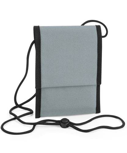 BagBase Recycled cross body pouch Pure Grey
