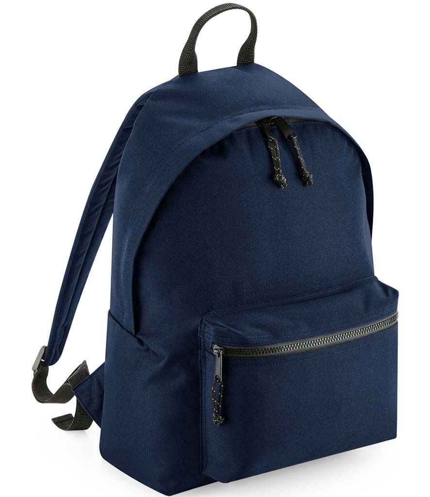 BagBase Recycled Backpack in Navy