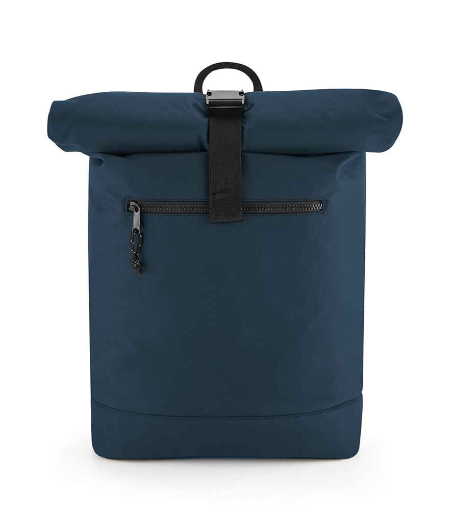 BagBase Recycled Roll-Top Backpack in Petrol