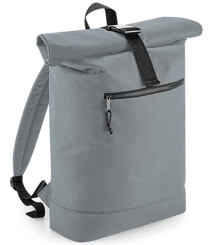 BagBase BagBase Recycled Roll-Top Backpack Pure Grey