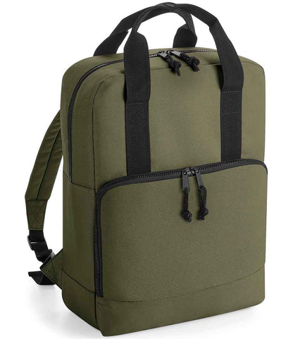 BagBase Recycled Twin Handle Cooler Backpack - model image