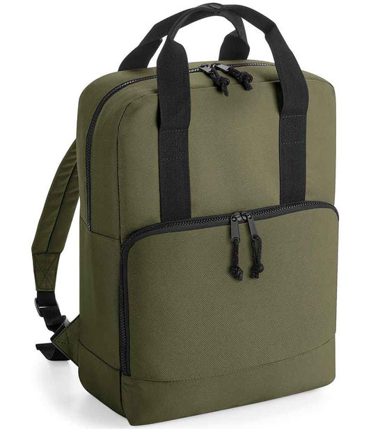 BagBase Recycled Twin Handle Cooler Backpack - model image