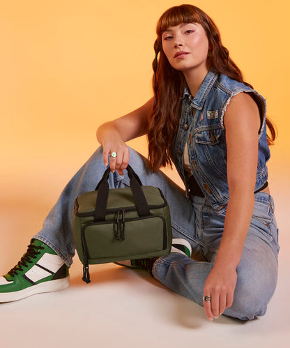 BagBase Recycled mini cooler bag Black