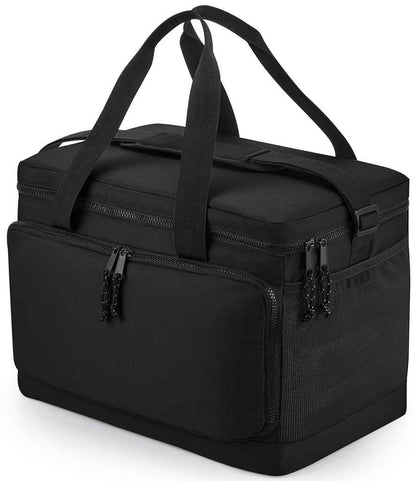 BagBase Recycled Large Cooler Shoulder Bag in Black