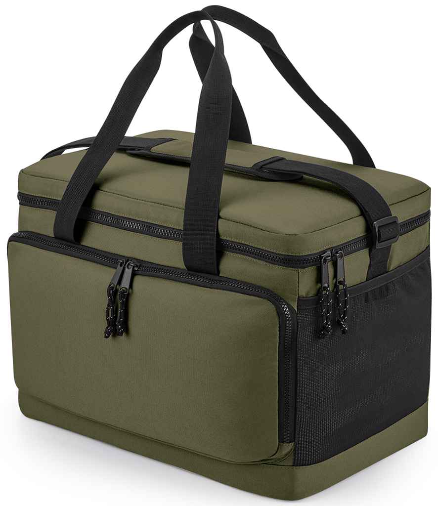 BagBase Recycled Large Cooler Shoulder Bag in Military Green
