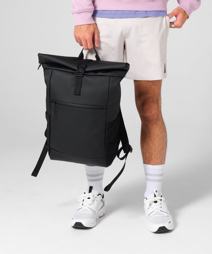 BagBase Athlux roll-top backpack Black