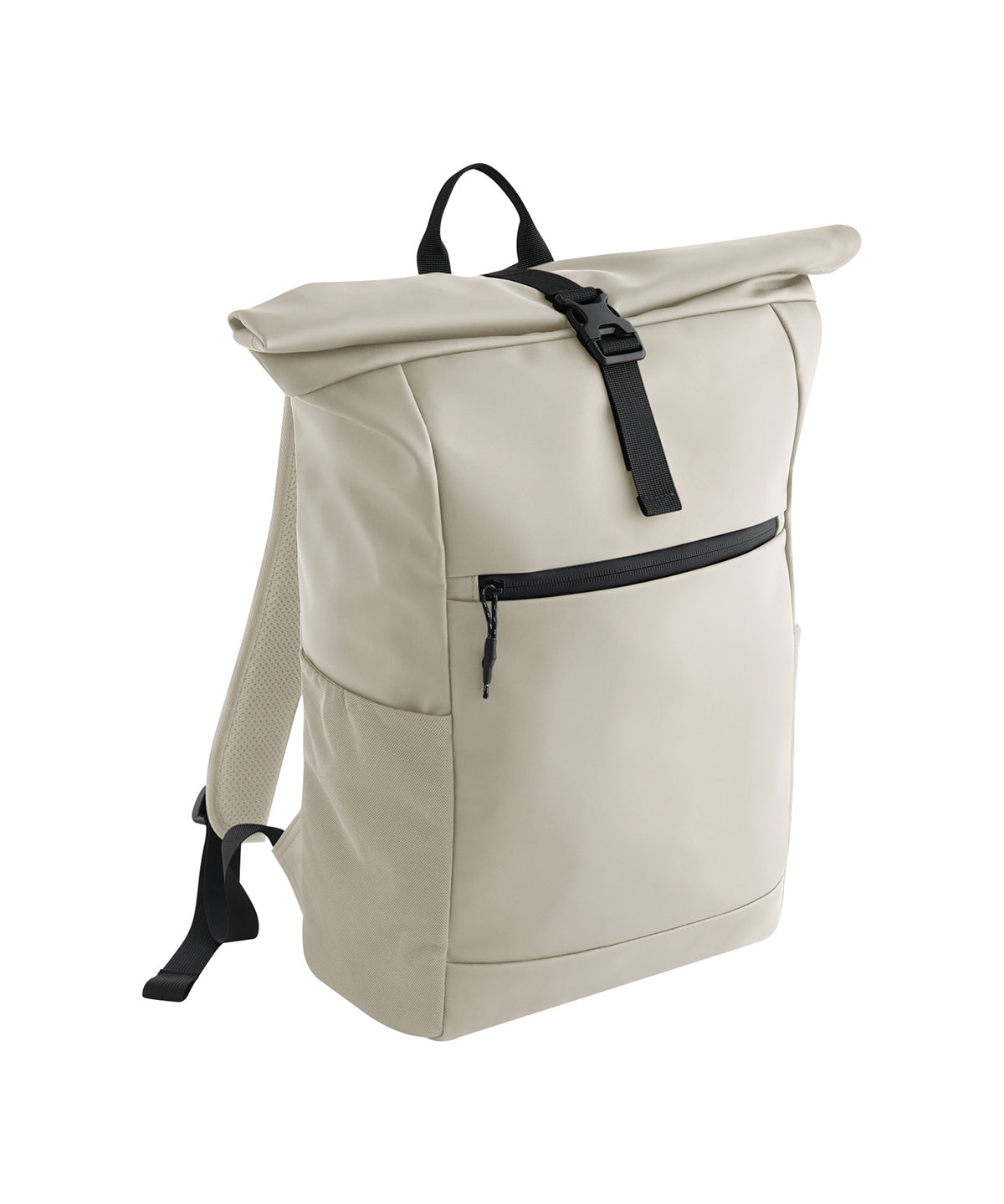BagBase Athlux roll-top backpack Natural Stone
