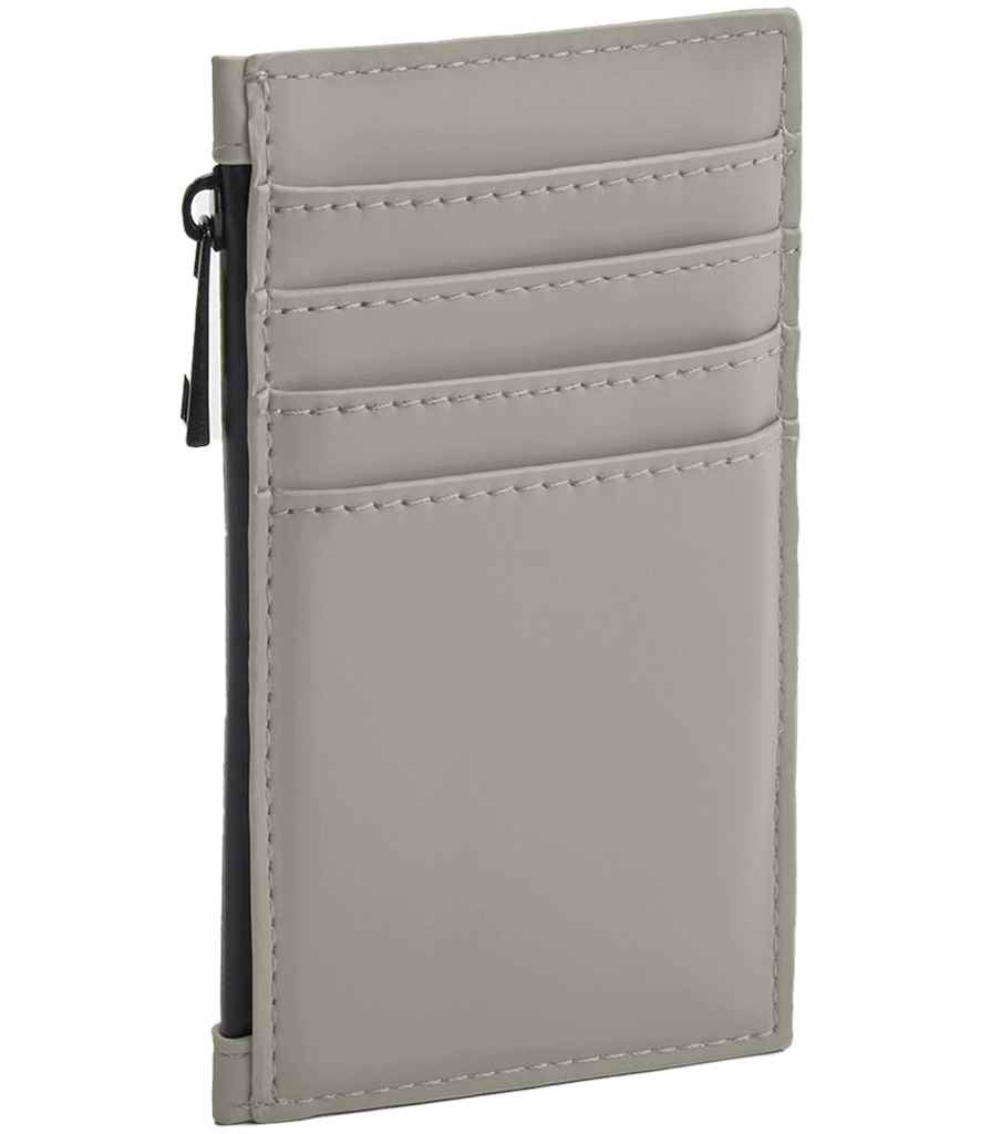 BagBase Matte PU Card Holder in Clay