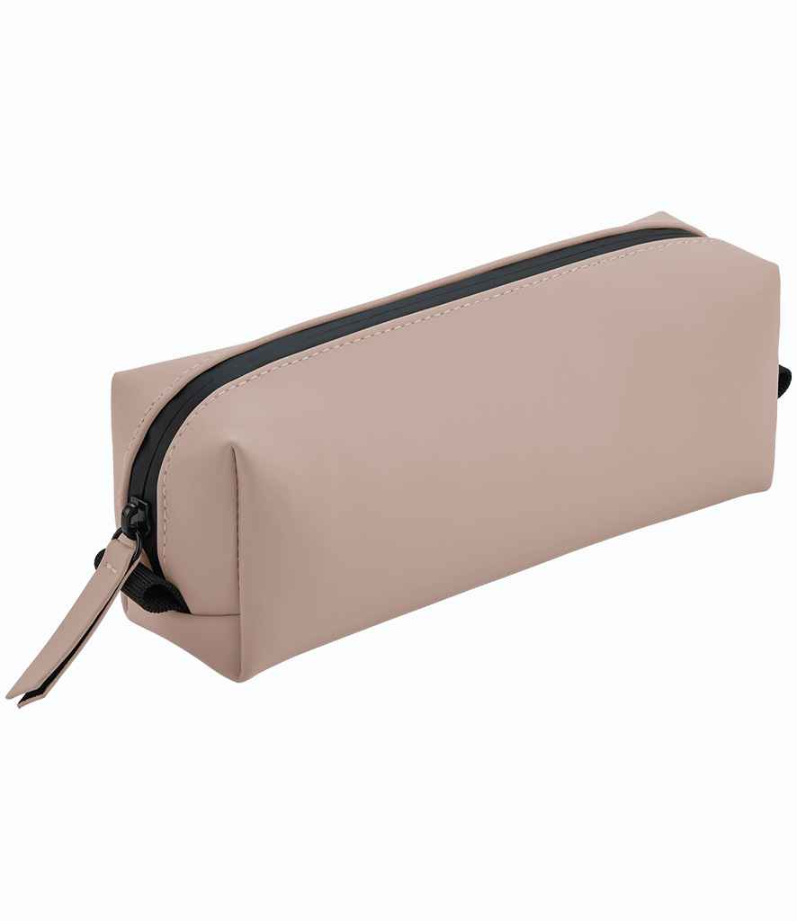 BagBase Matte PU Mini Accessory Case in Nude Pink