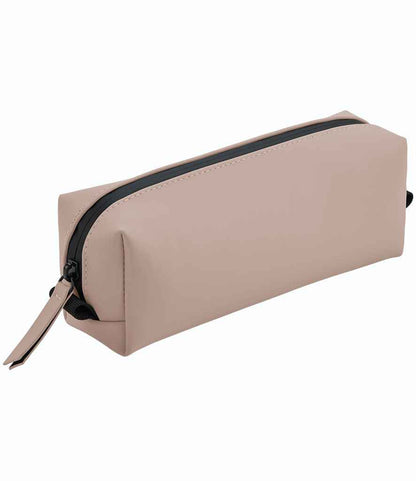 BagBase Matte PU Mini Accessory Case in Nude Pink