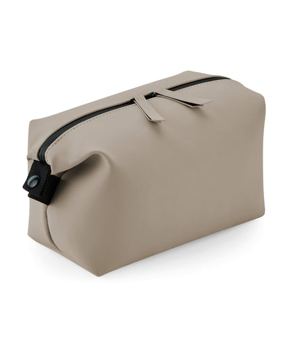 BagBase Matte PU accessory pouch Clay