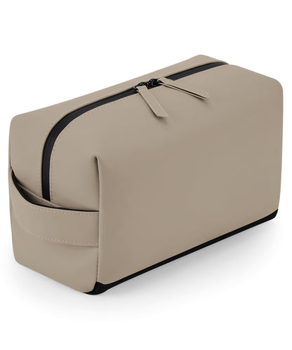 BagBase Matte PU toiletry/accessory case Clay