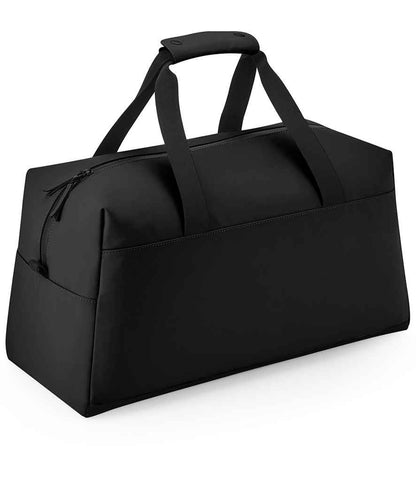 BagBase Matte PU Weekender in Black