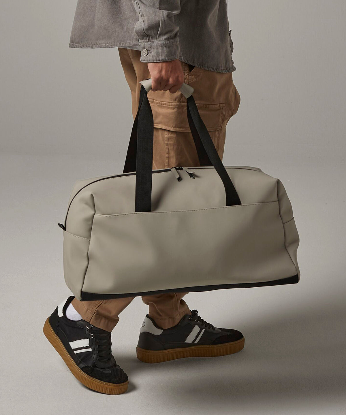 BagBase Matte PU weekender Black