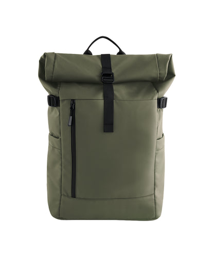 BagBase Everyday carry 25 litre roll-top backpack Olive Green