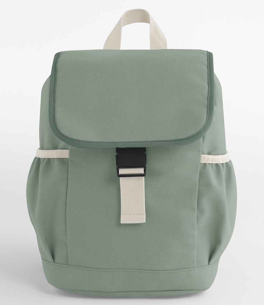 BagBase Kids Adventure Backpack in Dusty Green