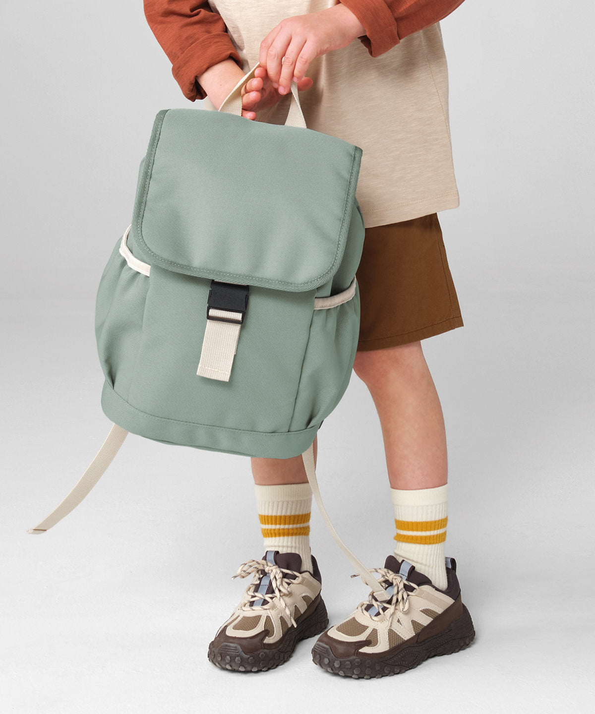 BagBase Kids adventure backpack Dusty Blue