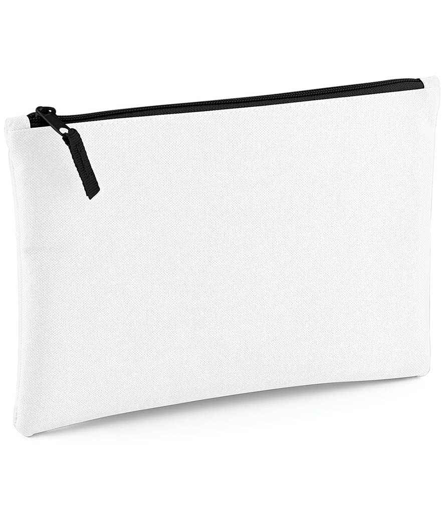 BagBase Grab Pouch in White/Black