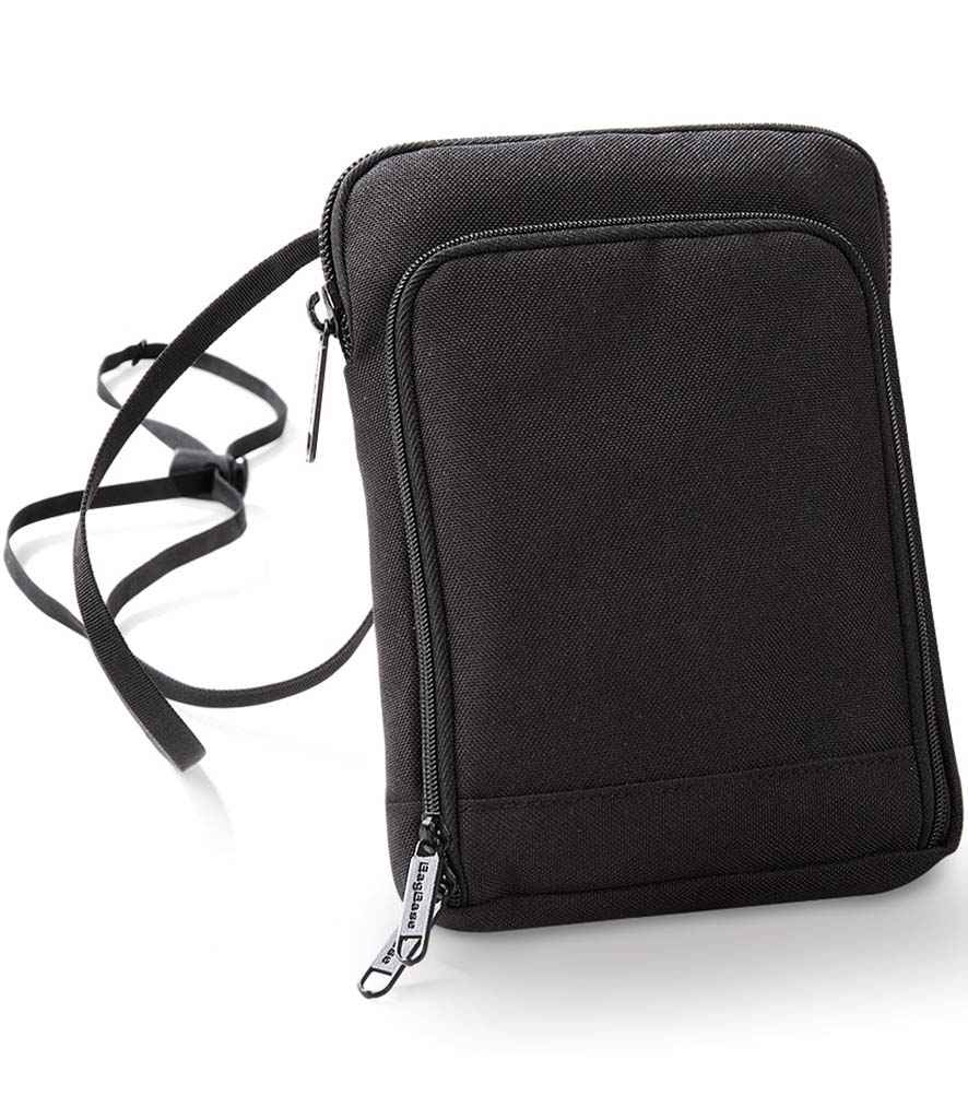 BagBase Travel Wallet in Black