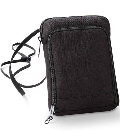 BagBase Travel Wallet in Black