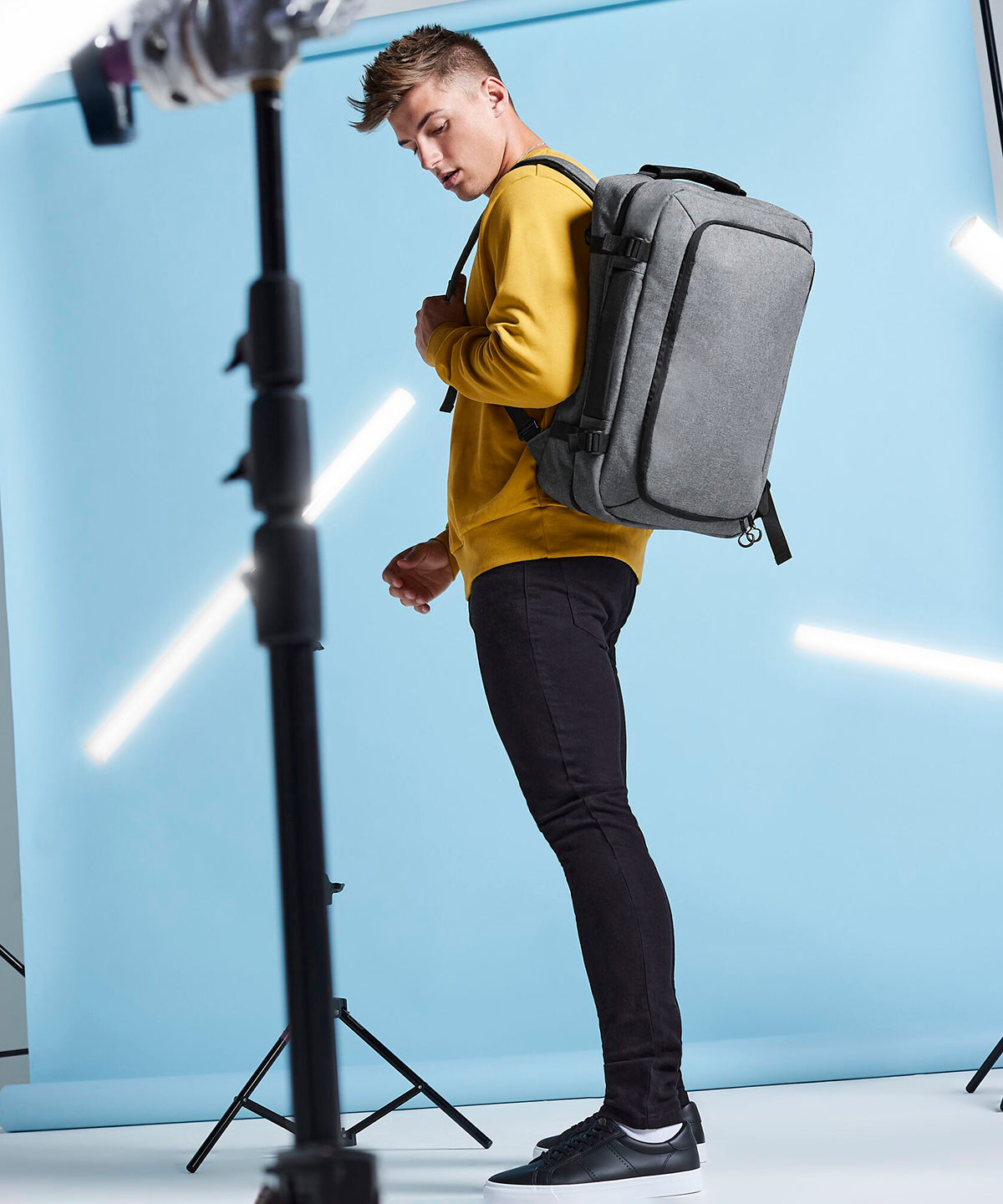 BagBase Escape carry-on backpack Black
