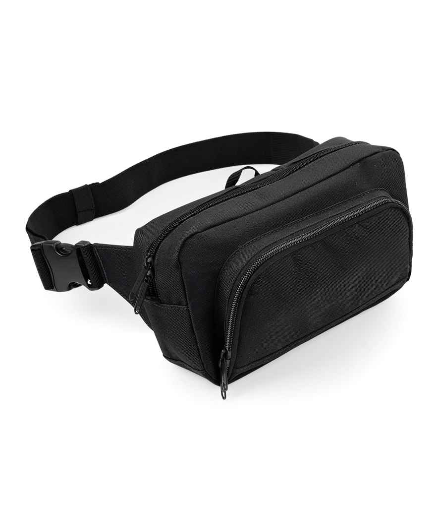 BagBase Organiser Waistpack in Black