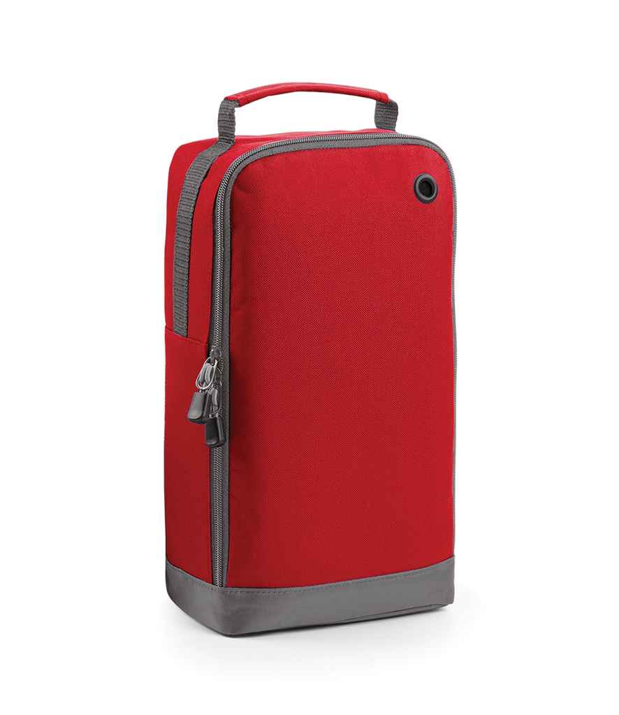 BagBase Athleisure Sports Shoe/Accessory Bag in Classic Red