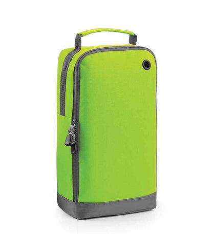 BagBase Athleisure Sports Shoe/Accessory Bag in Lime Green