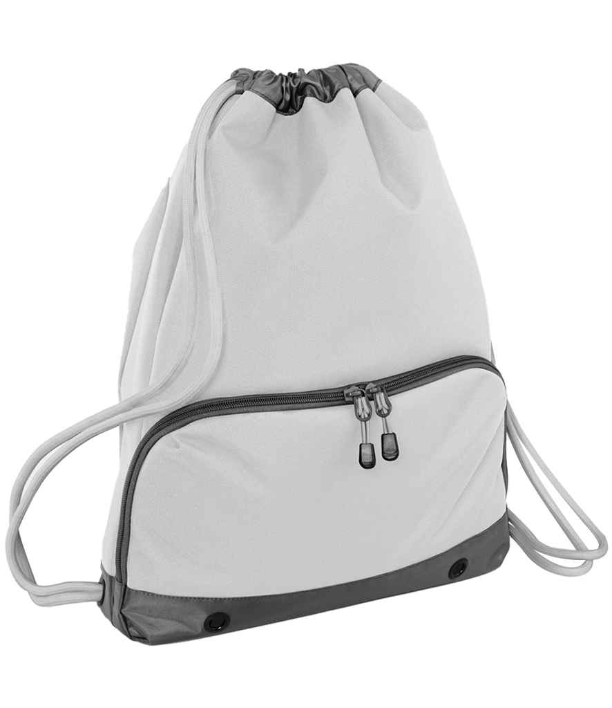 BagBase Athleisure Gymsac in Ice Grey